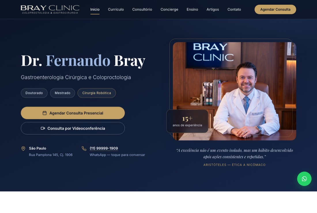 Site Dr. Fernando Bray